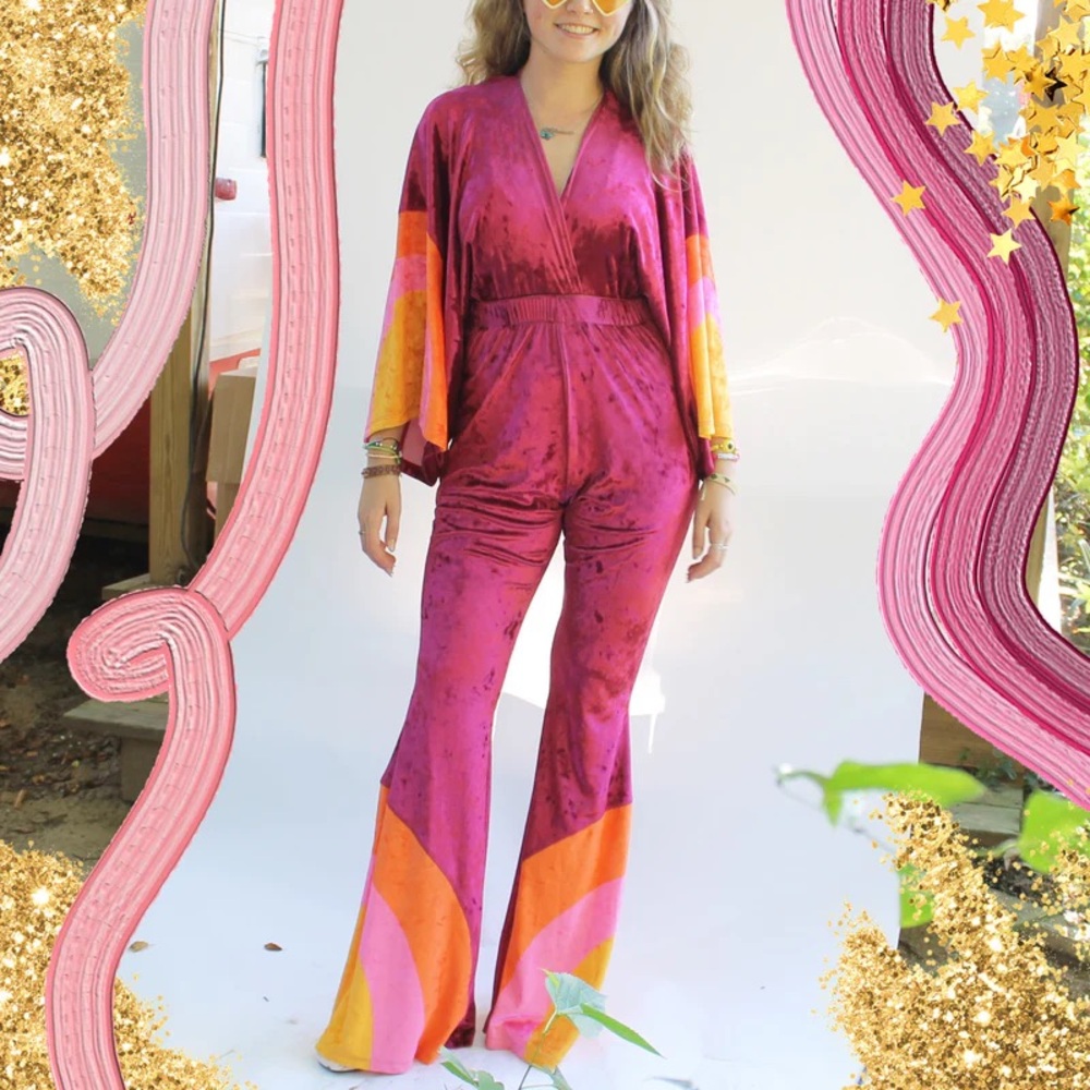 Mamie Ruth ✨ “Making the Cut” ✨ 70’s inspired jumpsuit